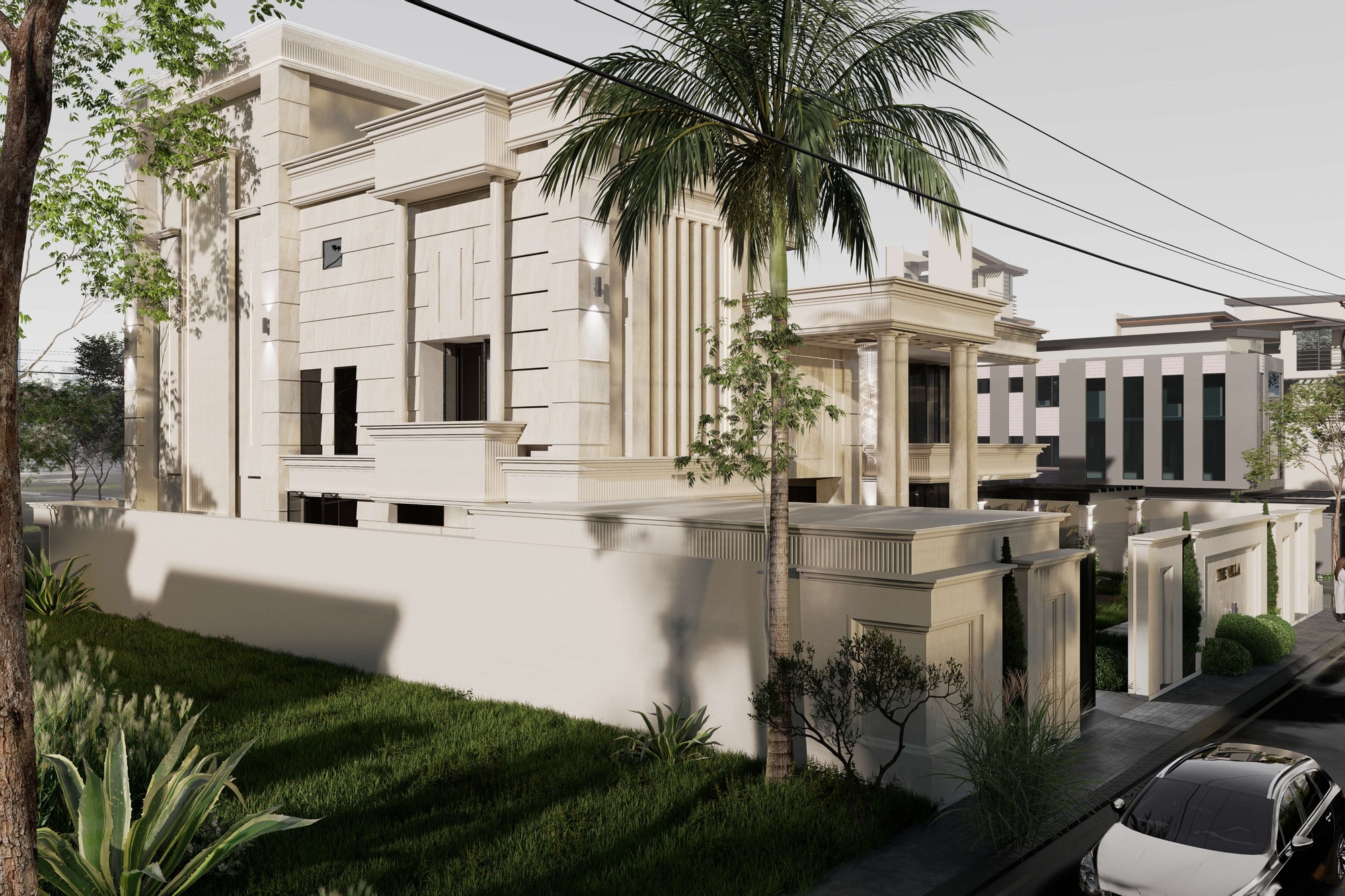 The Villa — view