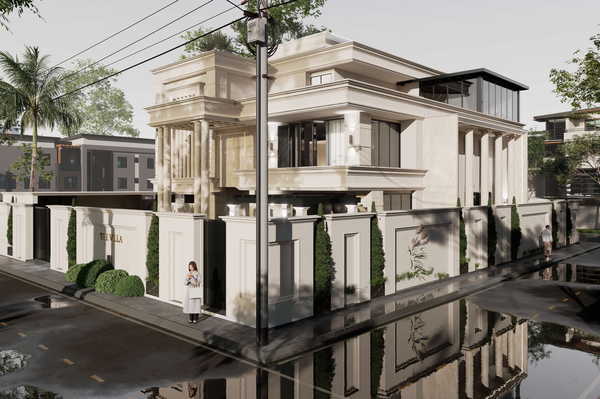 The Villa — view