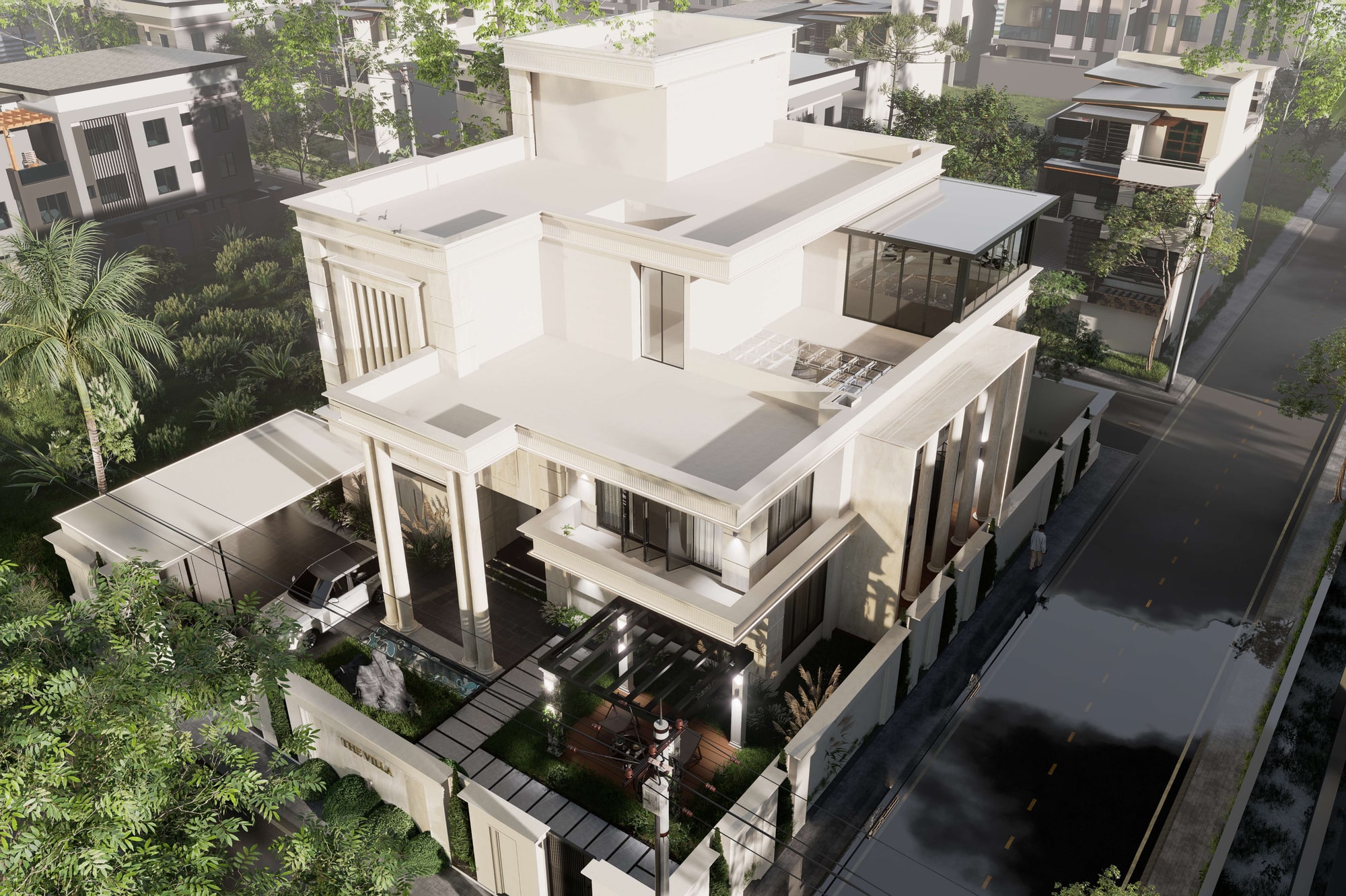 The Villa — view