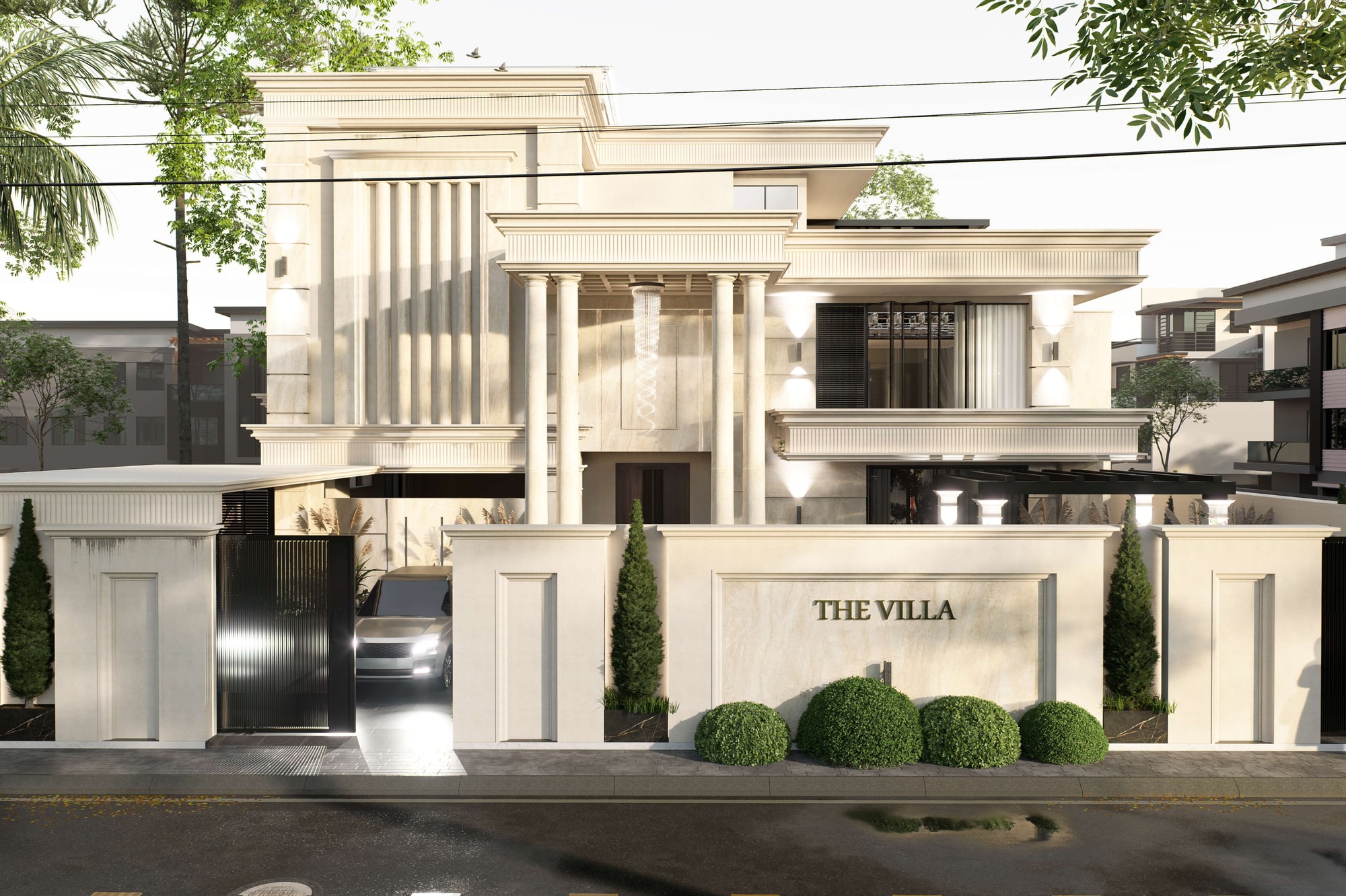 The Villa — view
