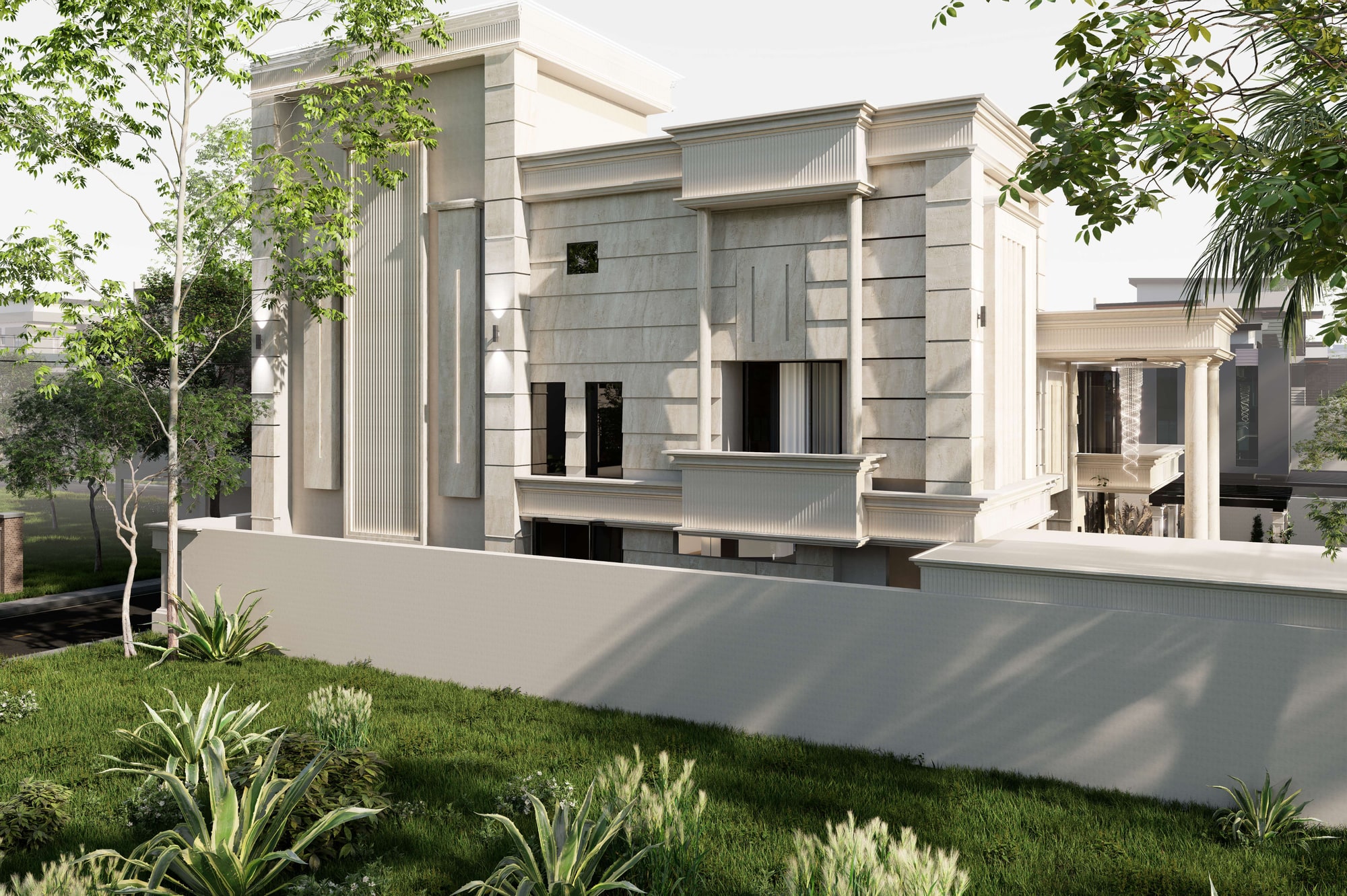 The Villa — view