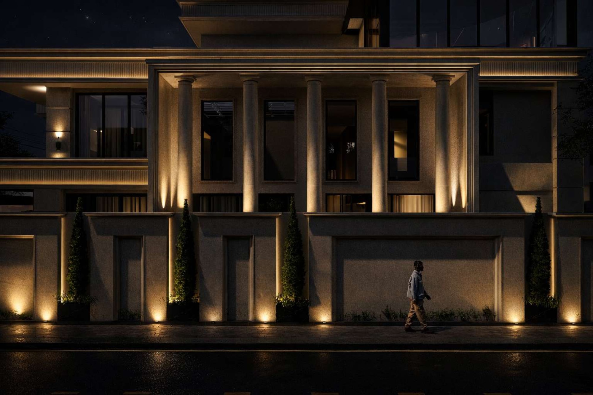 The Villa — view