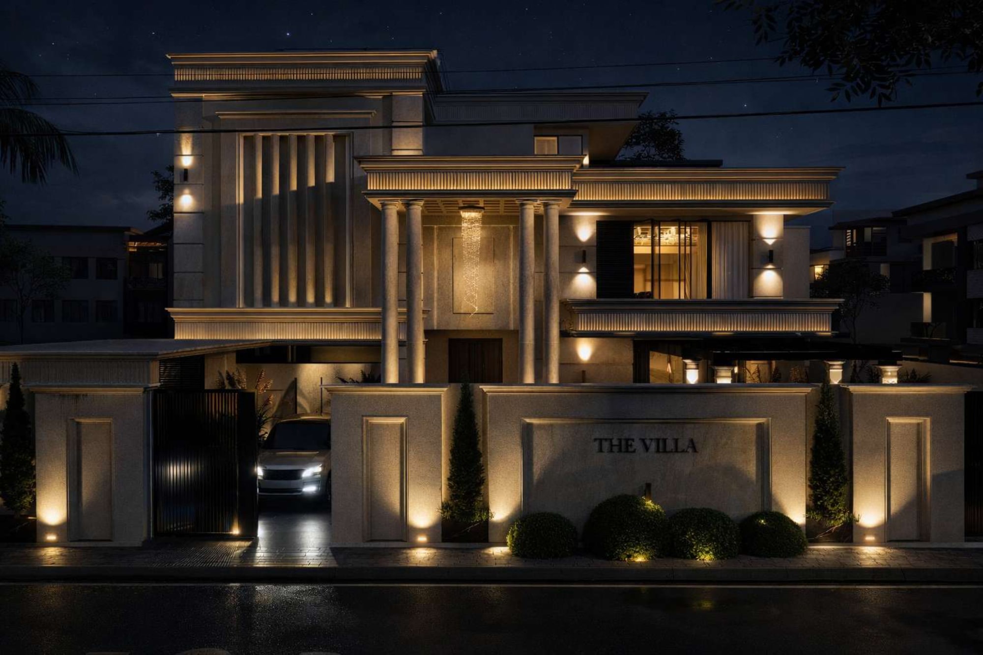 The Villa — view