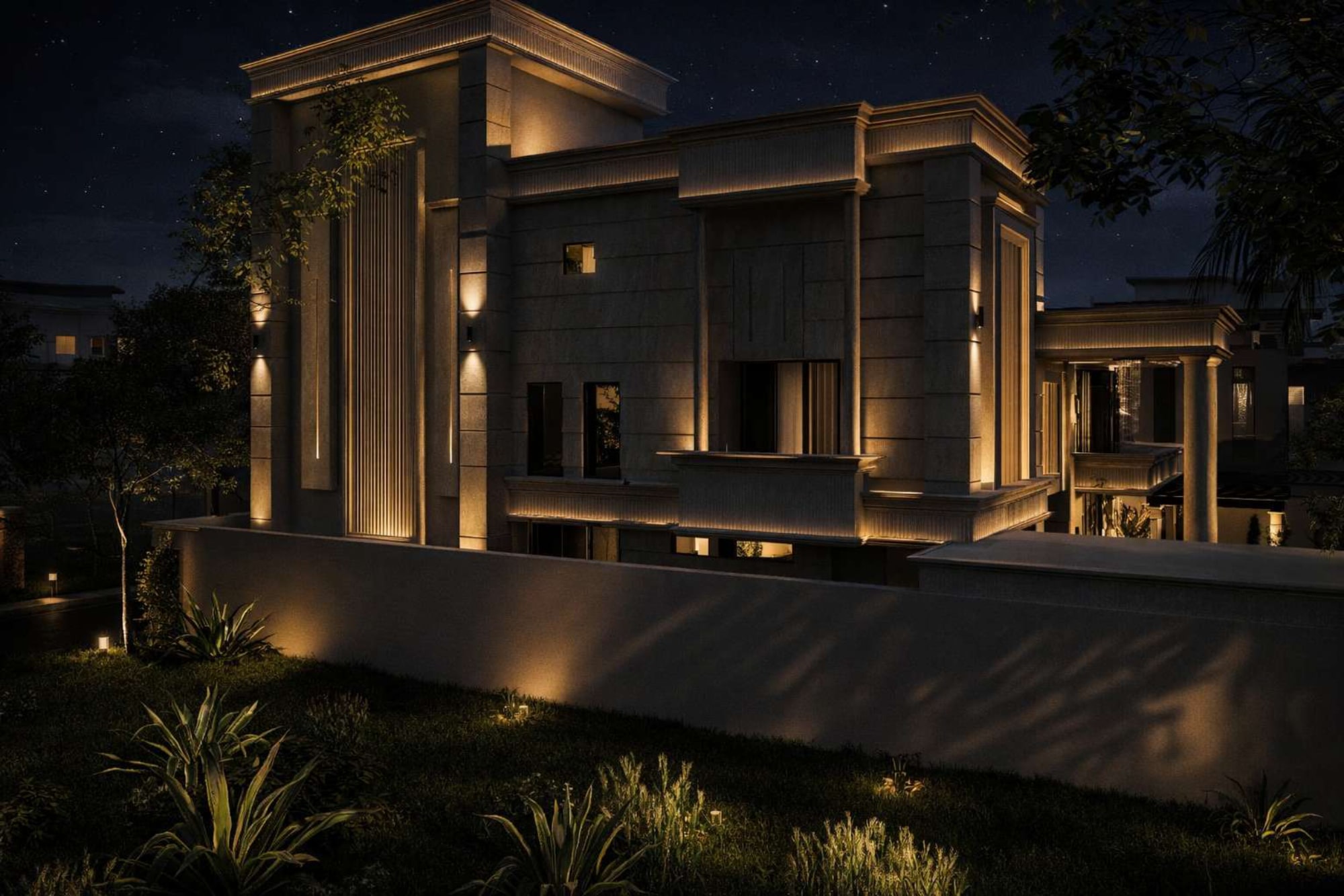 The Villa — view