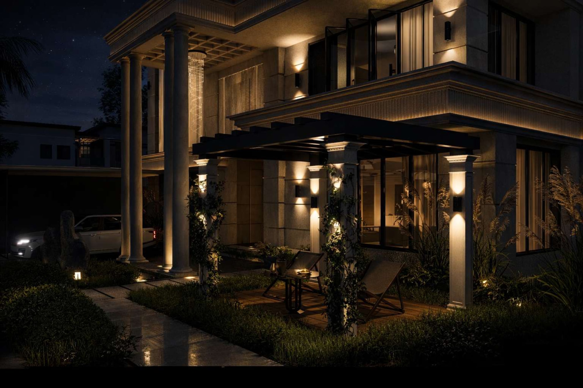 The Villa — view
