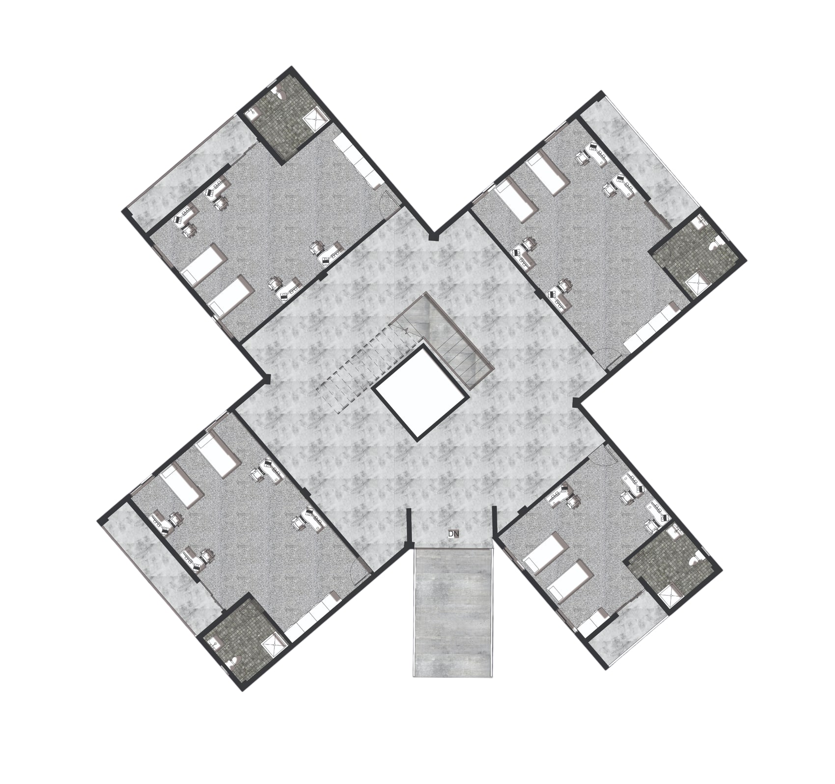 Hotelier Institute — Hostel Block