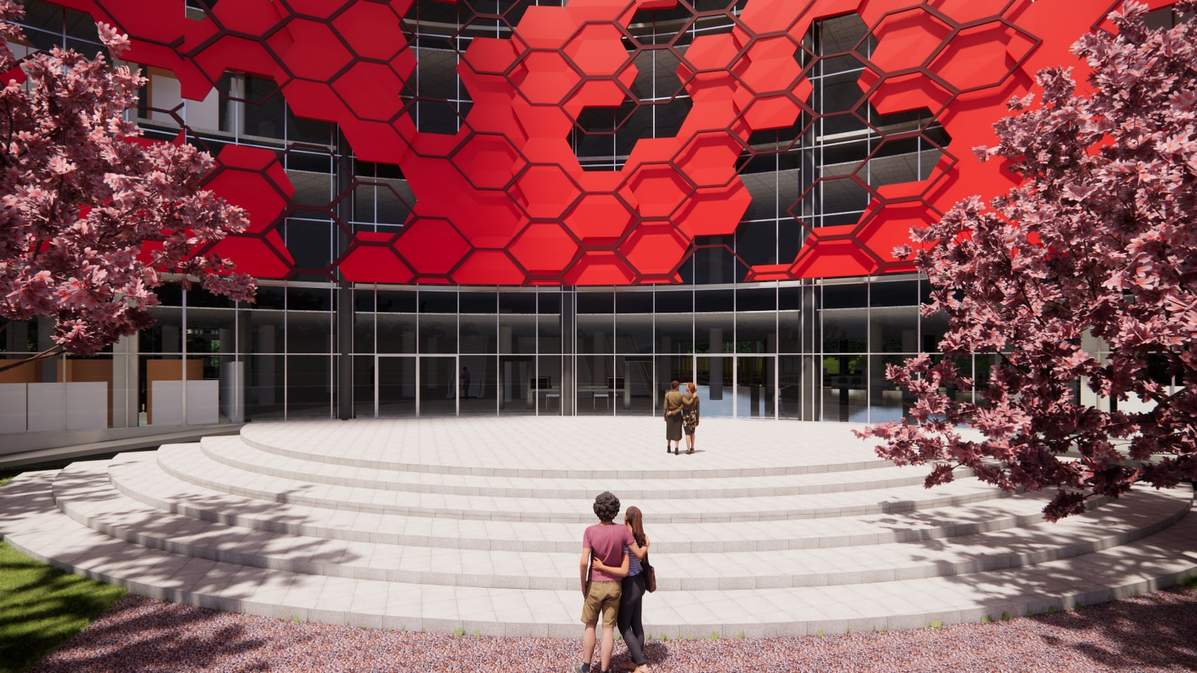 Socio-Shopping Complex — view