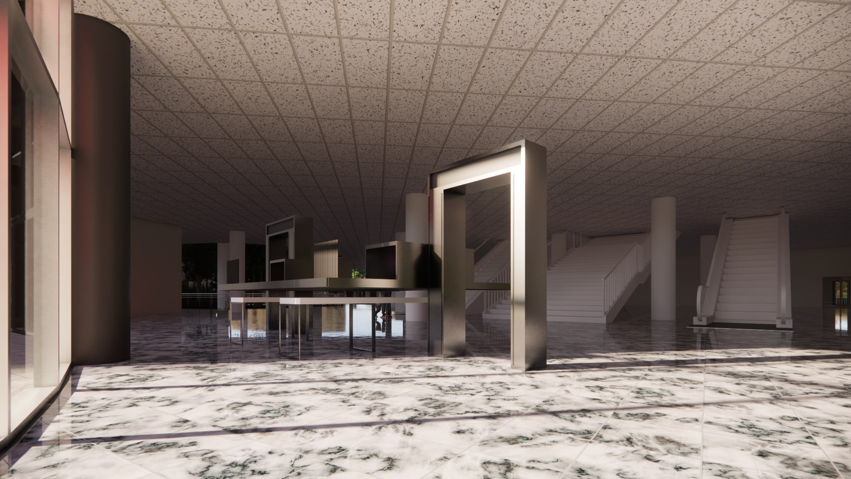 Socio-Shopping Complex — view