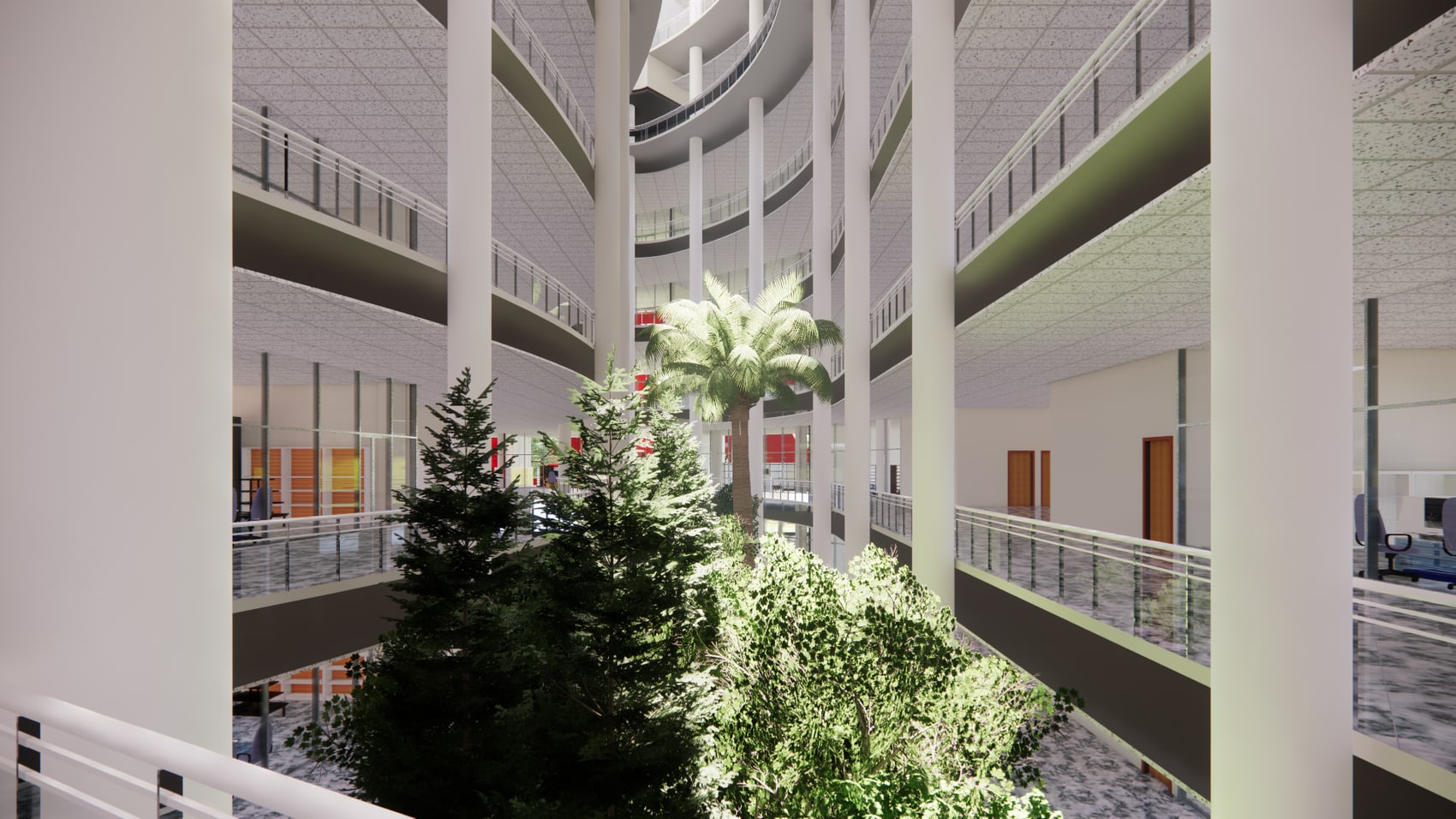Socio-Shopping Complex — view